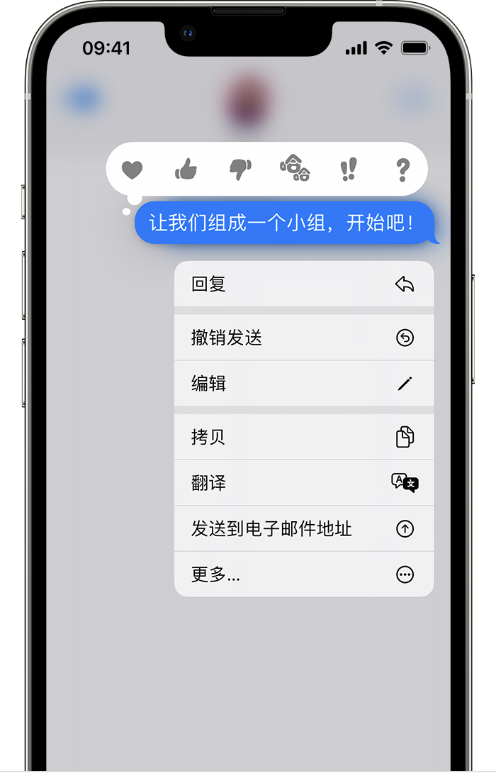 竹溪苹果手机维修分享iPhone 信息发送后多长时间内可以撤回或编辑 