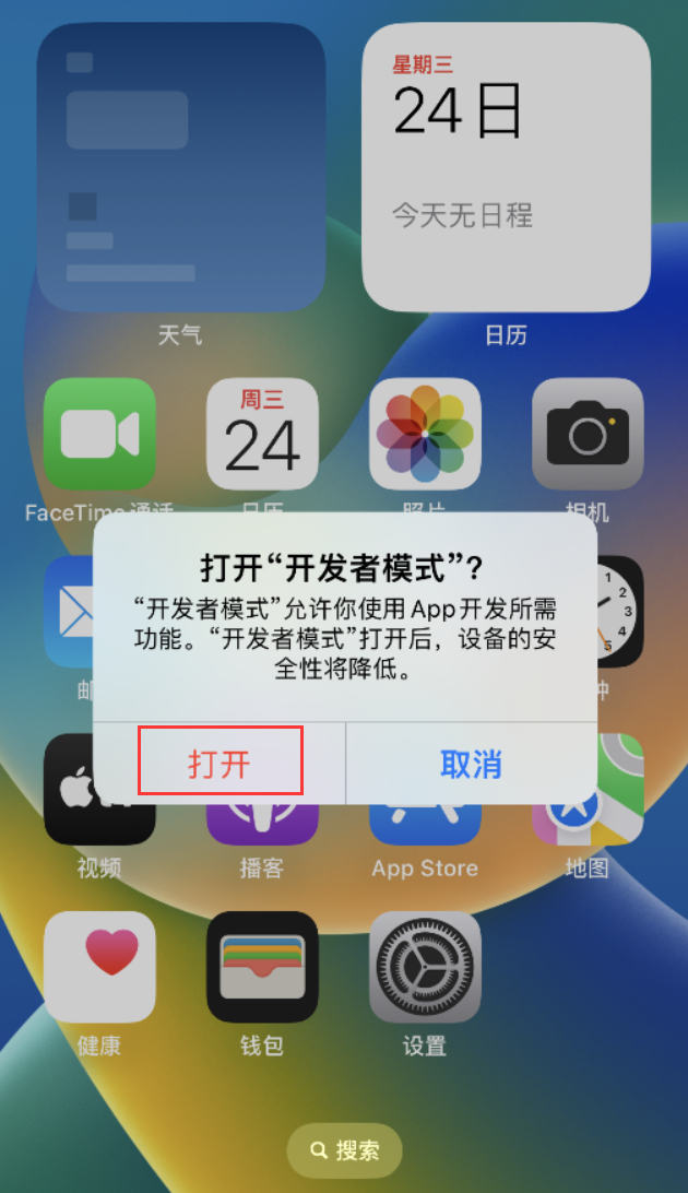 竹溪苹果手机维修分享如何打开开发者模式 