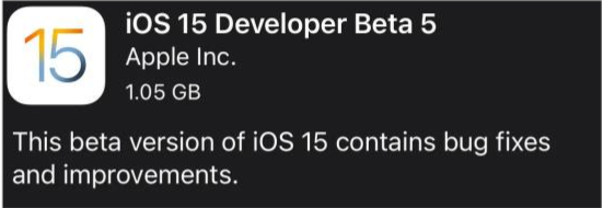 竹溪苹果手机维修分享如何升级到iOS15.0 beta5 